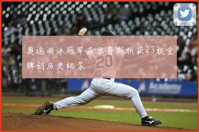 奥运游泳冠军菲尔普斯斩获23枚金牌创历史纪录