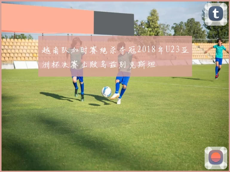 越南队加时赛绝杀夺冠2018年U23亚洲杯决赛击败乌兹别克斯坦